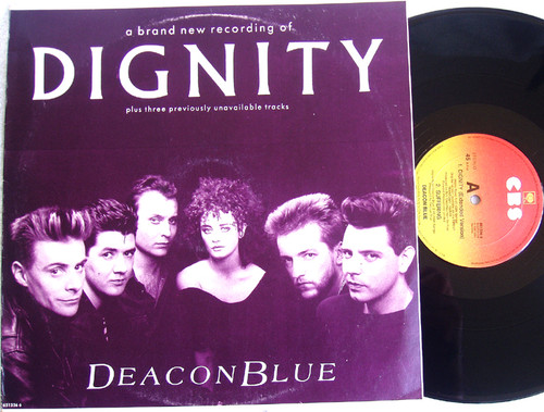 Alternative Rock  - DEACON BLUE Dignity 12" Maxi  Vinyl 1988