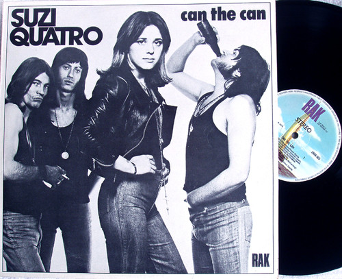 Classic Hard Rock - SUZI QUATRO Can The Can  Vinyl 1973