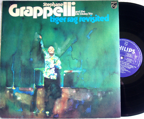 Jazz - STEPHANE GRAPPELLI With Diz Disley Trio Vinyl 1977