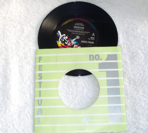 Synth Pop - James Freud Hurricane Vinyl 7" 1989