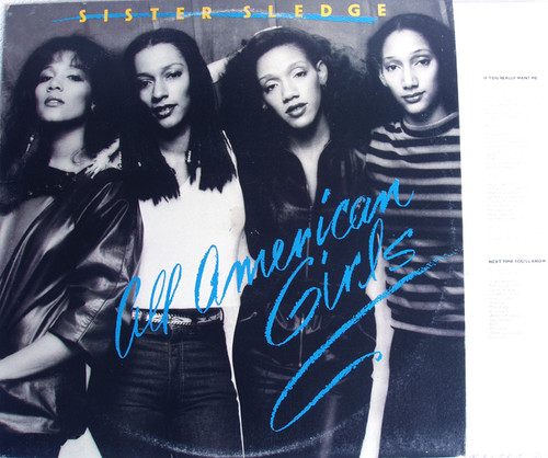 Funk Soul Disco - SISTER SLEDGE All American Girls  Vinyl 1981