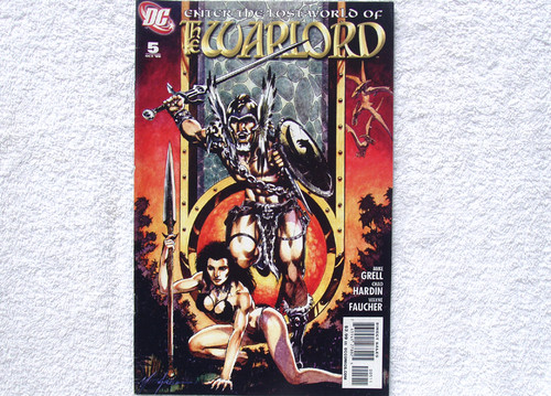 DC COMICS - The Warlord Issue 5 October 2009