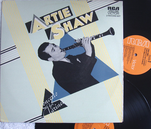 Swing Jazz - ARTIE SHAW Concerto For Clarinet Vinyl 1970's