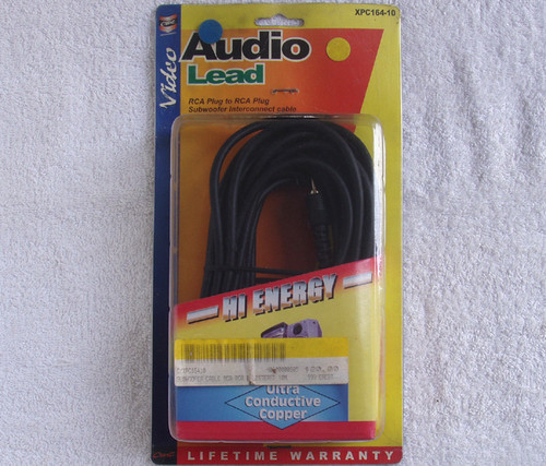 CREST RCA Plug To RCA Plug 10m XPC164-10 (NOS)