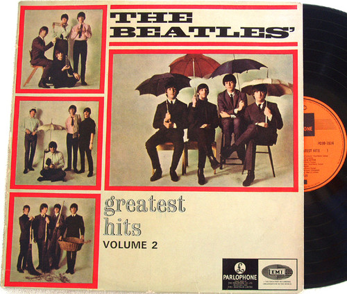 Pop Rock - THE BEATLES Greatest Hits Volume II  Vinyl 1978-79(?)