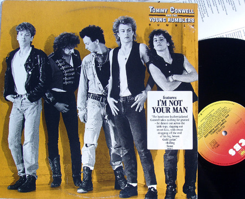 Blues Rock - TOMMY CONWELL AND THE YOUNG RUMBLERS Rumble  Vinyl 1988