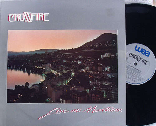 Jazz Rock - CROSSFIRE Live At Montreux  Vinyl 1983