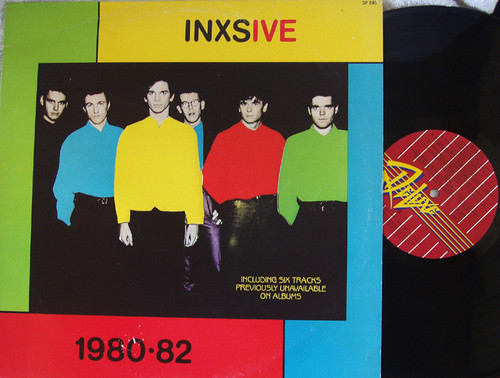 Synth Pop Rock - INXS Inxsive (Compilation 1980 - 1982) Vinyl 1982 