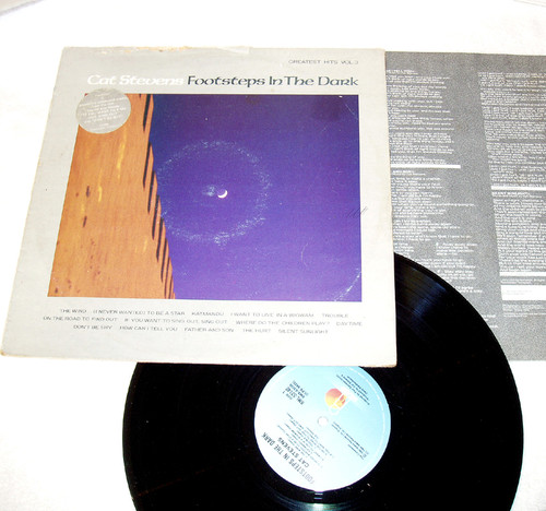Pop Rock - Cat Stevens Footsteps In The Dark Vinyl 1984 