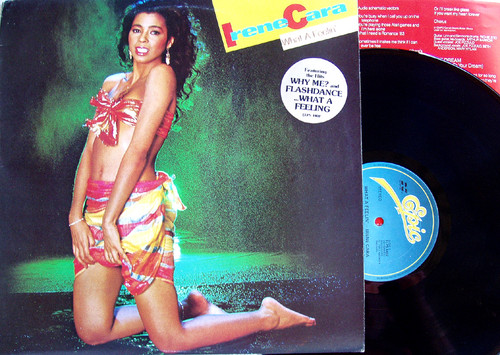 Synth Pop Disco - IRENE CARA What A Feeling  Vinyl 1983