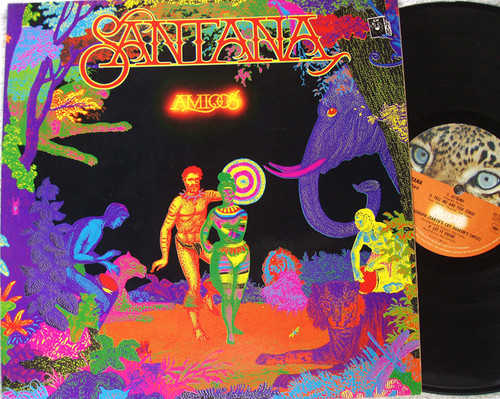 Latin Rock - SANTANA Amigos Vinyl 1976 