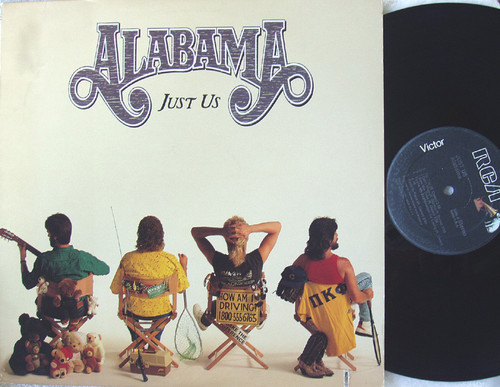 Country Southern Rock - ALABAMA Just Us  Vinyl 1987