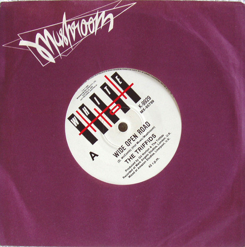 Indie Rock - TRIFFIDS  Wide Open Road 7"  Vinyl 1986