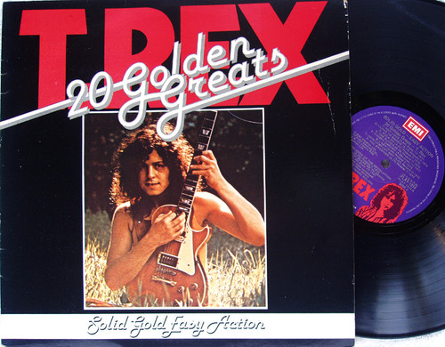 Glam Rock - T REX 20 Golden Greats  Vinyl 1982