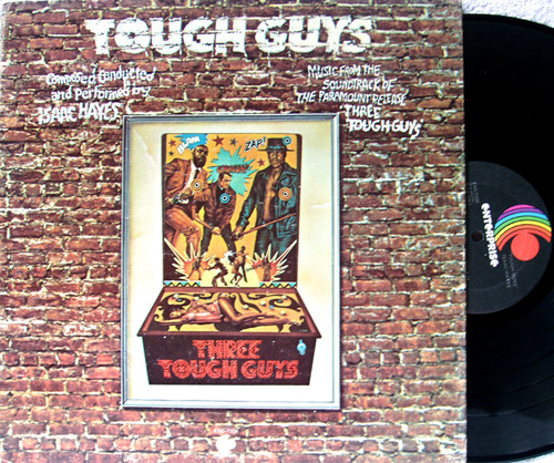 Soul Jazz Funk Film Soundtrack - TOUGH GUYS Isaac Hayes Vinyl 1987