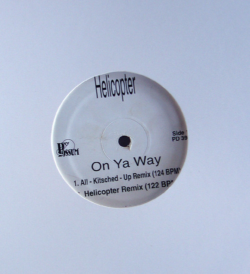 House Pop Soul -  HELICOPTER/TONY DI BART On Ya Way/Do It 12" Promo Vinyl 1994