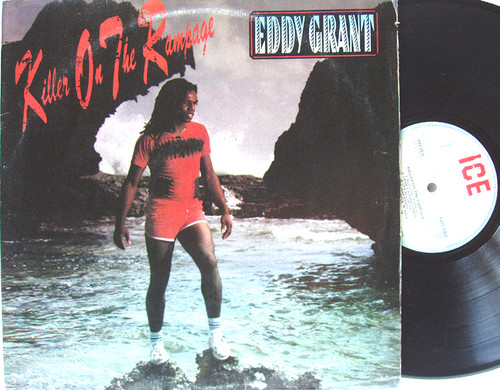 Reggae Pop - EDDY GRANT Killer On The Rampage Vinyl 1982