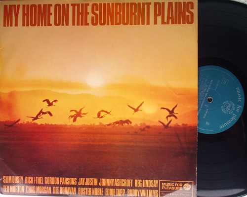 Country Folk Traditional - MY HOME ON THE SUNBURNT PLAINS (Compilation) Vinyl 1973