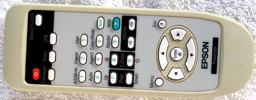 EPSON Projector Remote Control (ONLY) Model: 151506800 TESTED/WORKING