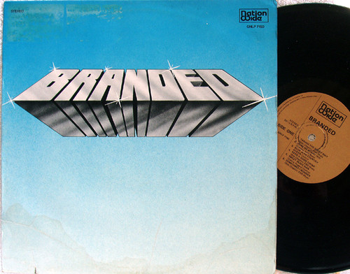 Bluesy Country - BRANDED Self Titled Vinyl 1977
