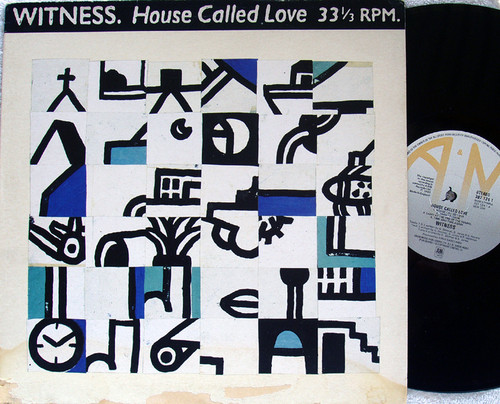 Pop Rock - WITNESS House Called Love Vinyl 1991
