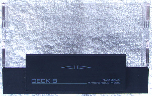SPARE PART - YAMAHA Double Cassette Deck Model: KX W302 Deck B Cassette Door Front