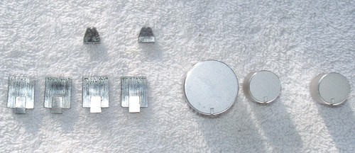 SPARE PART - MARANTZ Stereo Amplifier Model: PM 310  Front Panel Knob Set