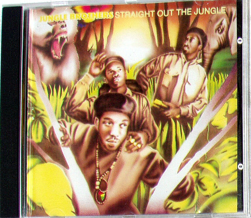 Hip Hop - JUNGLE BROTHERS Straight Out Of The Jungle CD 1988 (Reissue)