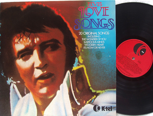 Ballads - ELVIS PRESLEY Elvis Love Songs (20 Original Songs) Vinyl 1979