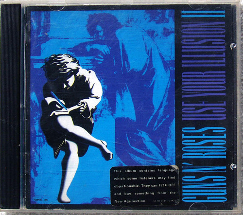 Rock - GUNS N ROSES Use Your Illusion II Gold CD (Picture CD Face) 1992