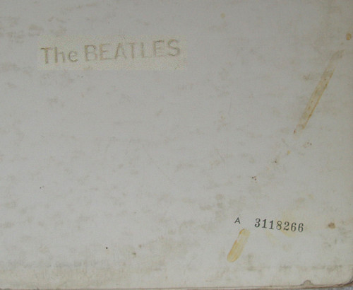 Pop Psychedelic Rock - THE BEATLES White Album 2x Vinyl (USA) 1968