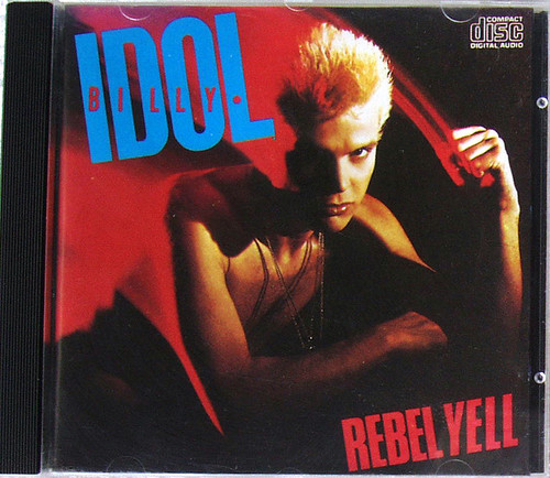 New Wave Pop Rock - BILLY IDOL Rebel Yell CD 1984 