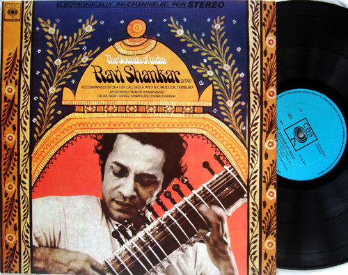  Hindustani Sitar - RAVI SHANKAR The Sounds Of India  Vinyl 1968