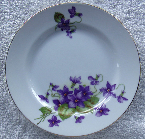 1958 ~ 1970 Australian China WESTMINSTER Violets (399) Side Plate ONLY
