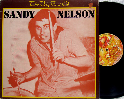 Instrumental Surf Rock N Roll - SANDY NELSON The Very Best Of Vinyl (Reissue)