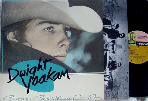 Country Honky Tonk - DWIGHT YOAKAM Guitars Cadillacs Etc Etc Vinyl 1986
