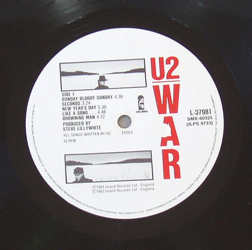 VINYL ONLY!!! U2 - WAR - NUDE VINYL 