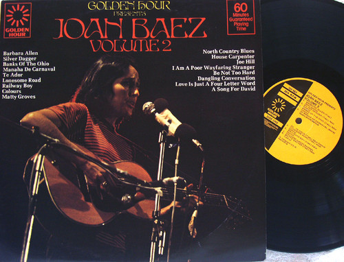 Folk Rock  - JOAN BAEZ  Volume 2 Vinyl 1976