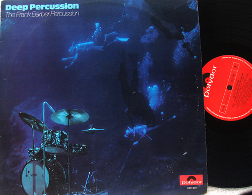 Instrumental Rock Pop  - THE FRANK BARBER PERCUSSION Deep Percussion Vinyl 1970