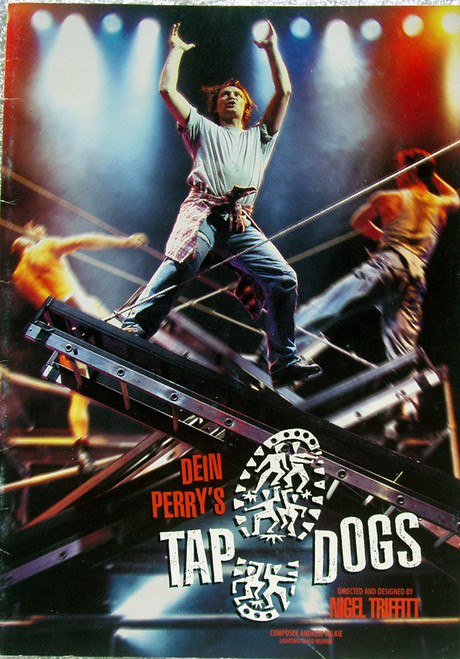 Late 1990's Memorabilia - DEIN PERRY'S Tap Dogs Concert Guide