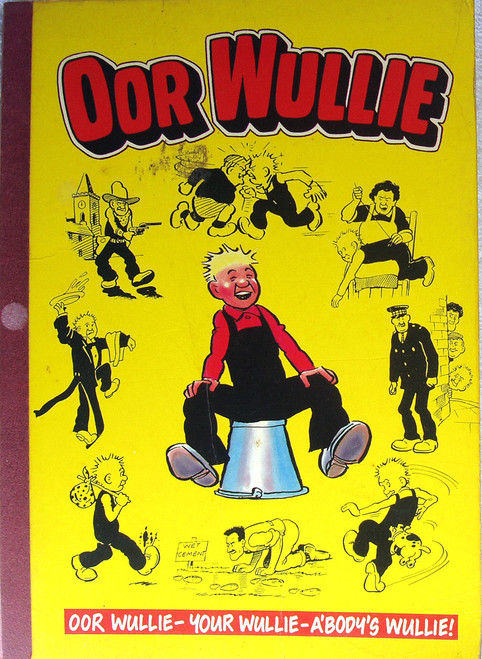 OOR WULLIE Scottish Comic Strip Annual Book 1986