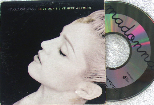 RnB Swing Synth Pop - MADONNA Love Don't Live Here Anymore CD Single (Card Sleeve) 1996 