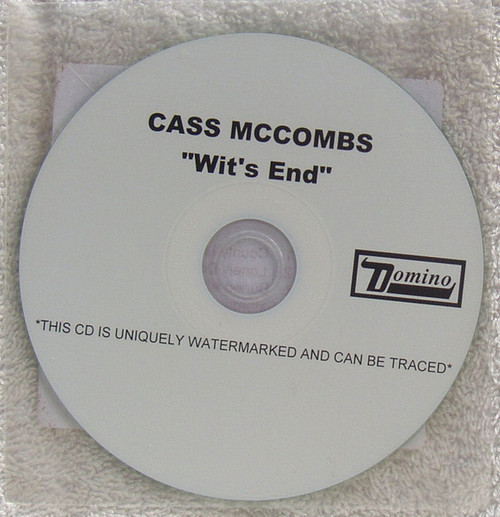 Rock - CASS MCCOMBS Wits End CD (Plastic Sleeve) 2011