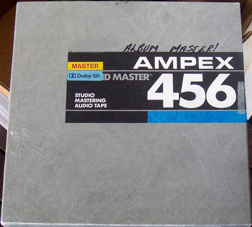 1/2" AMPEX 14" Reel Loaded With AMPEX 456 Tape (Used Good Condition)