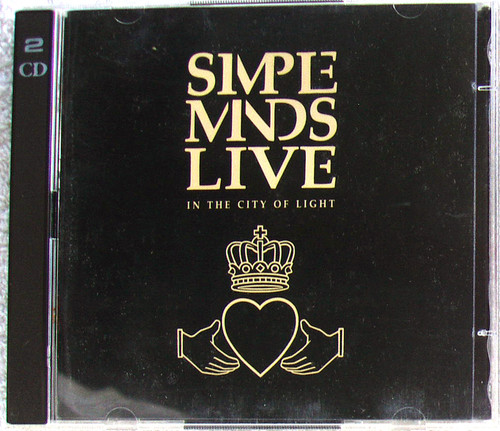 New Wave Synth Pop - SIMPLE MINDS Live In The City Of Lights  2x CD 198x