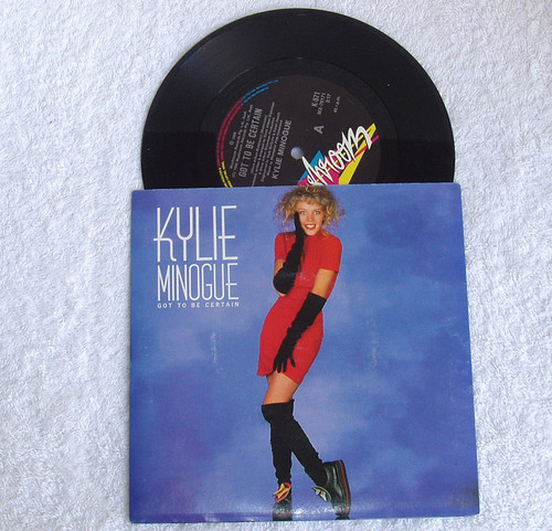 Synth Pop - Kylie Minogue Got To Be Certain 7" Vinyl 1988