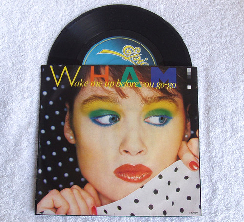 Europop - Wham! Wake Me Up Before You Go-Go 7" Vinyl 1984 