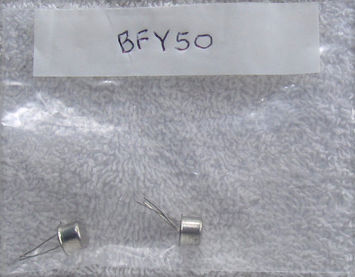 BFY50 (General Purpose Small Signal Si NPN Transistor) NEW OLD STOCK