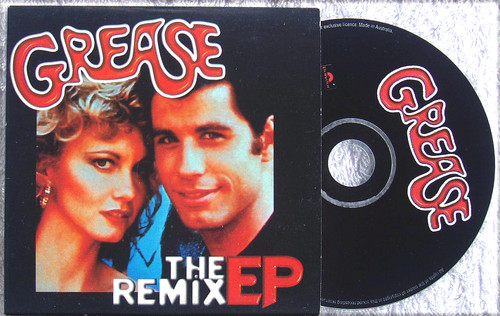 Pop Disco - GREASE The Remix EP (Olivia & John) CD (Card Sleeve) 1998