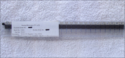 ST Microelectronics L7812CV ( 12V 1.5A Regulator) NEW Old Stock